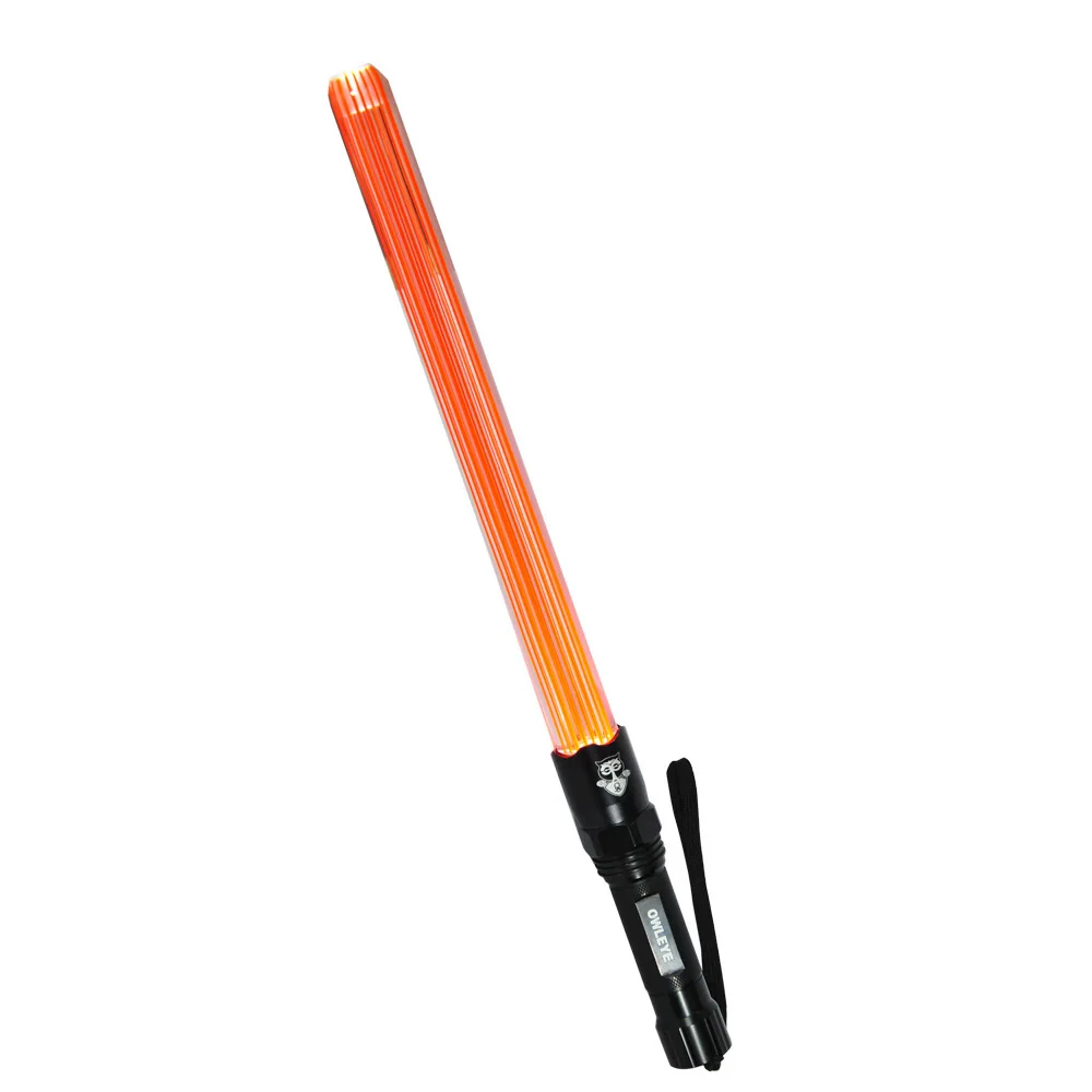 CE low high bright SOS traffic signal flashing adjustable baton