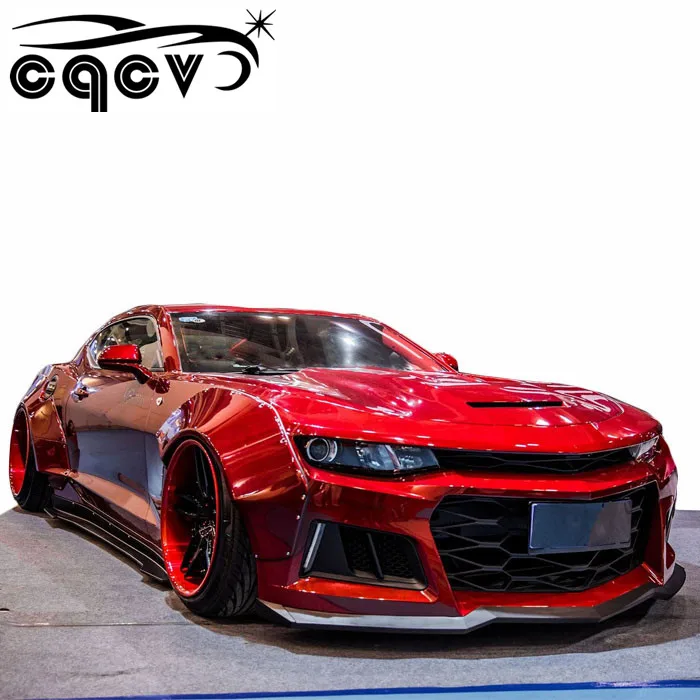 fashion full set MB style wide body kits for Chevrolet camaro exhaust hood