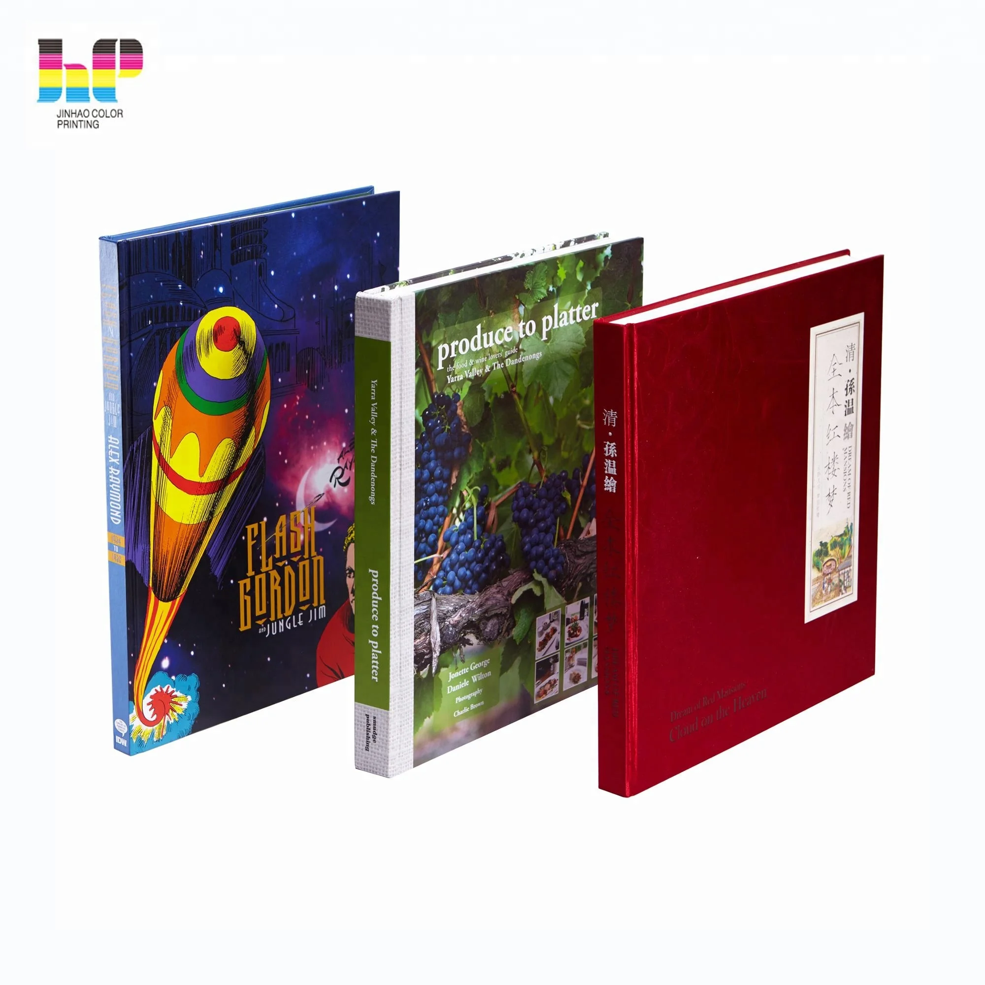 Good quality custom hardcover coffee table album catalog book printing