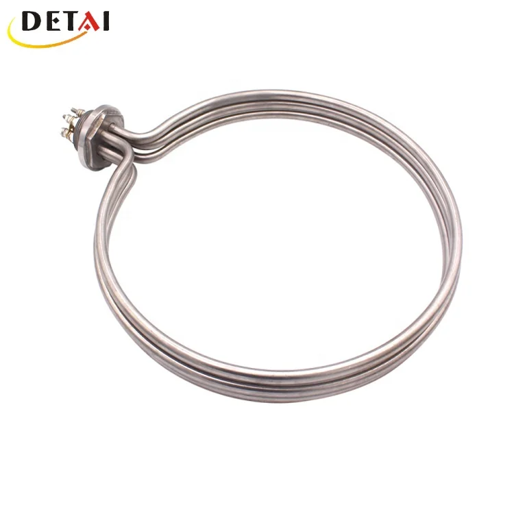 Нагревательный элемент для погружной воды круглого типа с низкой плотностью 230 В 15000 Вт SUS316