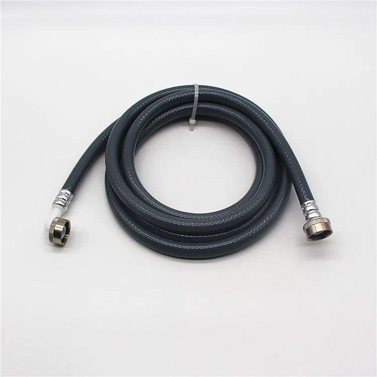 
Good Elasticity Factory Supply Washing Machine Inlet Hose with Metal Connector Washing Machine Part 