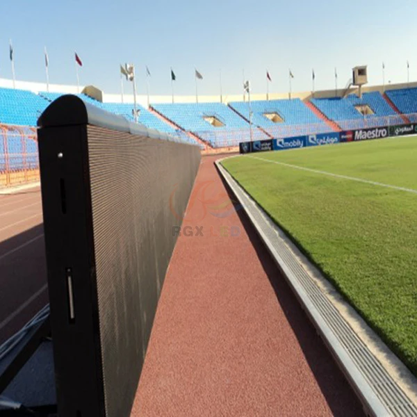 Football Sports  Fence P10 P16 Rotate LED Advertising Display ,Stadium Electronic Scrolling Sign Board