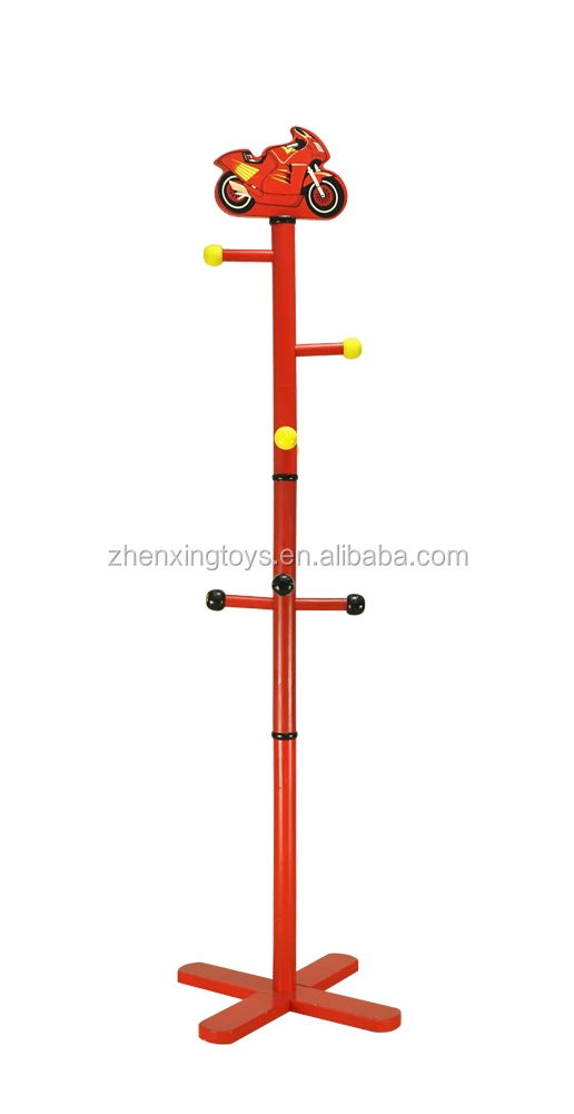 Hot sell Kids Cartoon Monkey wooden coat rack/ clothes tree