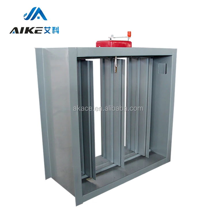 Aike Hot Selling Electric Safe And Durable For Firefighting Galvanized Steel Fire Damper