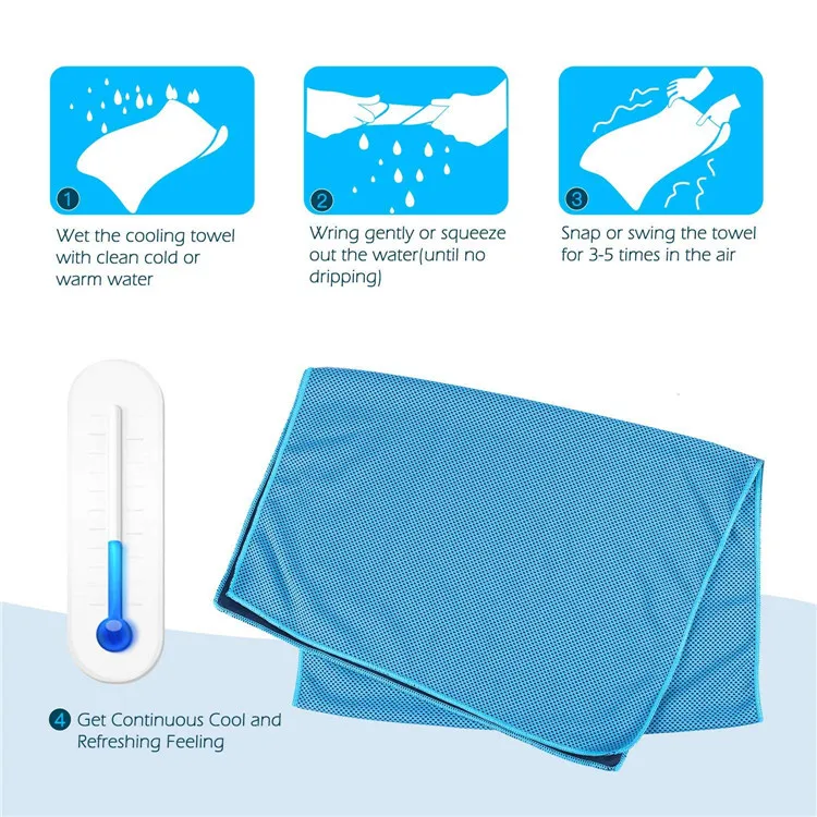 All Purpose Personalized Enduracool Cool Towel for Instant Cooling Relief
