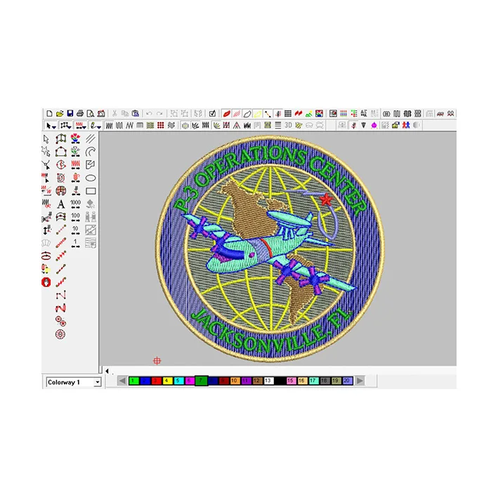 Fast High-quality Special Patches Clothes Computer Designs Patch For Clothing Martial Arts Uniform Embroidery Badges Design