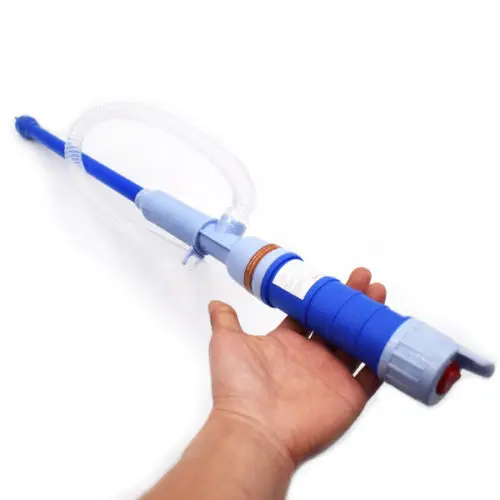 Electric Battery Syphon Powered Pump Diesel Fuel Water Gas Siphon Portable