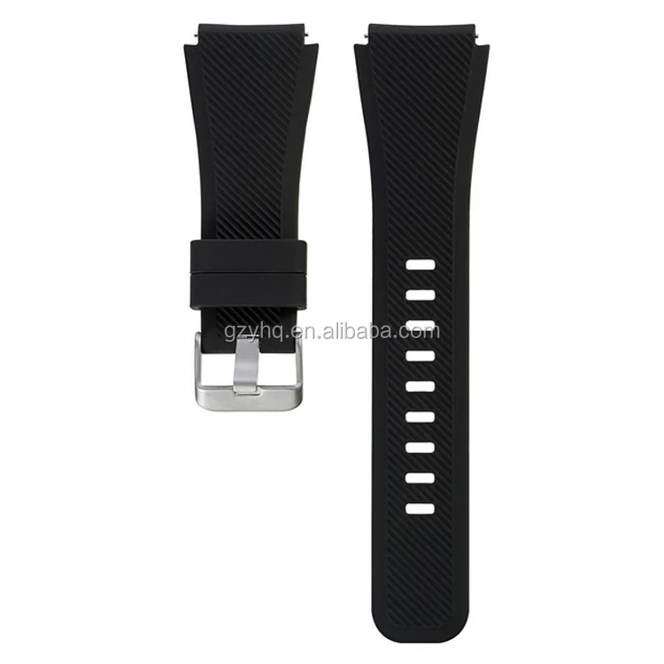 
22mm Silicone Watch Band For samsung galaxy gear s3 watch silicone band straps 