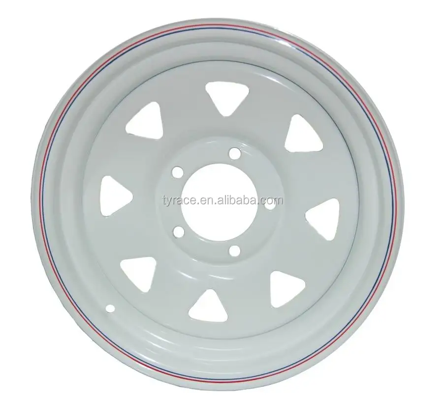 
sunraysia spoke wheel 15x8 steel wheel rims 4x4 rims for prado 