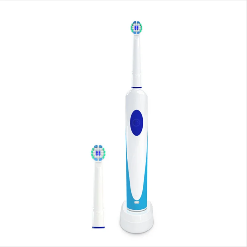 Оптовая продажа, новая модернизированная запатентованная вращающаяся на 360 электрическая зубная щетка, Электронная зубная щетка с мягкой щетиной Dupont