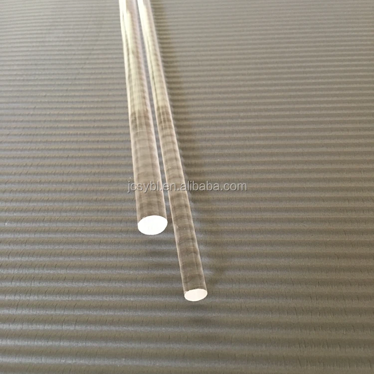 
Variety of Of High Quality Polished quartz glass rod Made By JC Company 