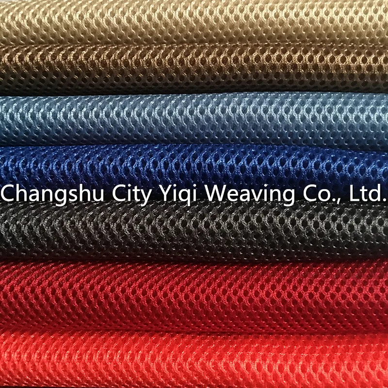 
3d spacer fabric air hole knitted mesh 100% polyester mattress 