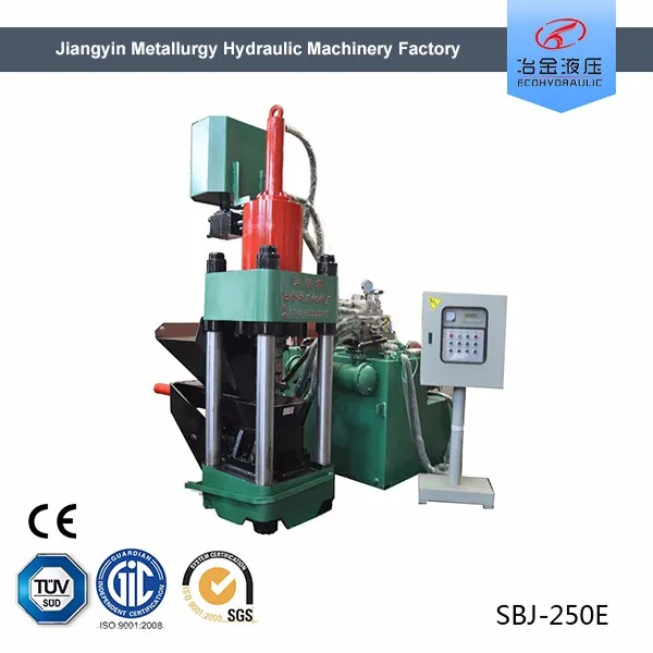Metallurgy materials hydraulic briquetting machine