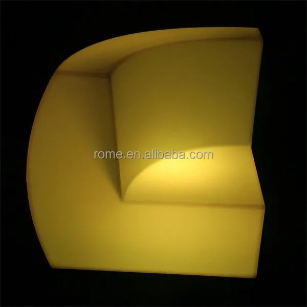 
Color Change Outdoor Furniture/led Sofa/led Chair with remote 