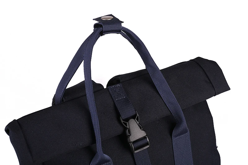 2021 Hot Sale Waterproof Teenagers Canvas Roll Backpacks Cycling