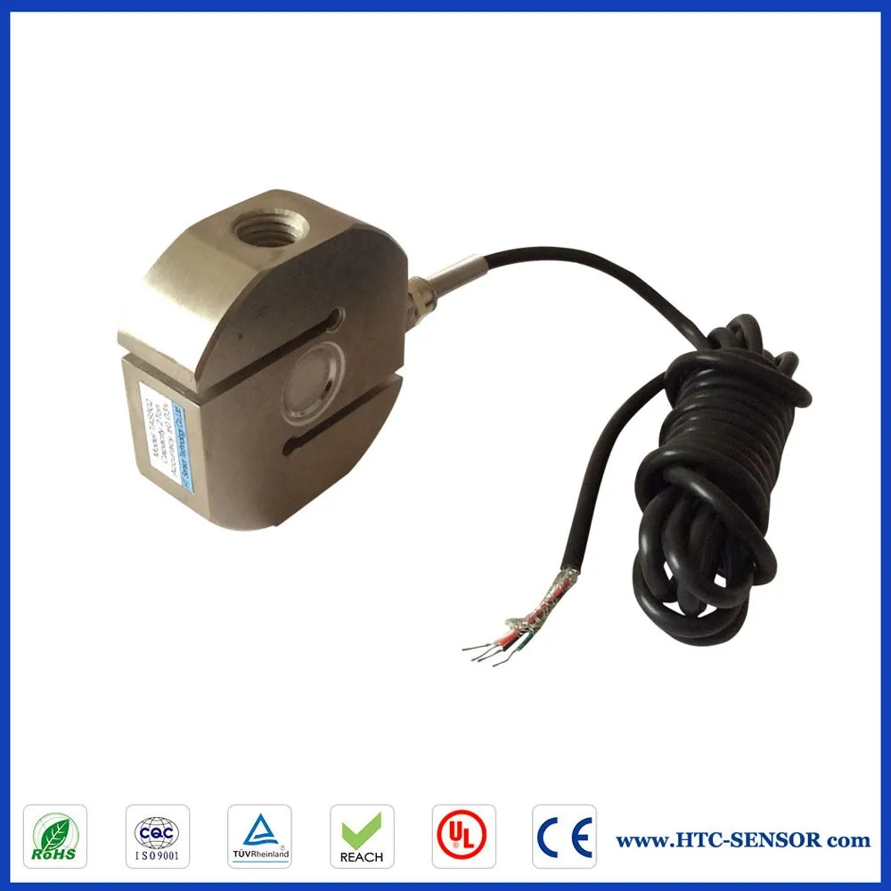 universal force measurement S type tension load cell sensor 2Ton