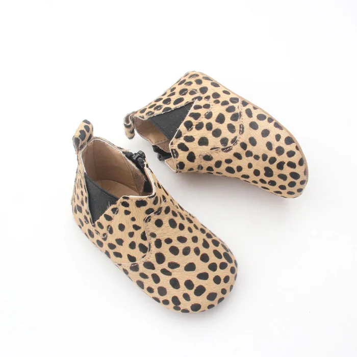 Baby Boy Shoes Toddler Soft Sole Prewalker Leopard Baby Boots