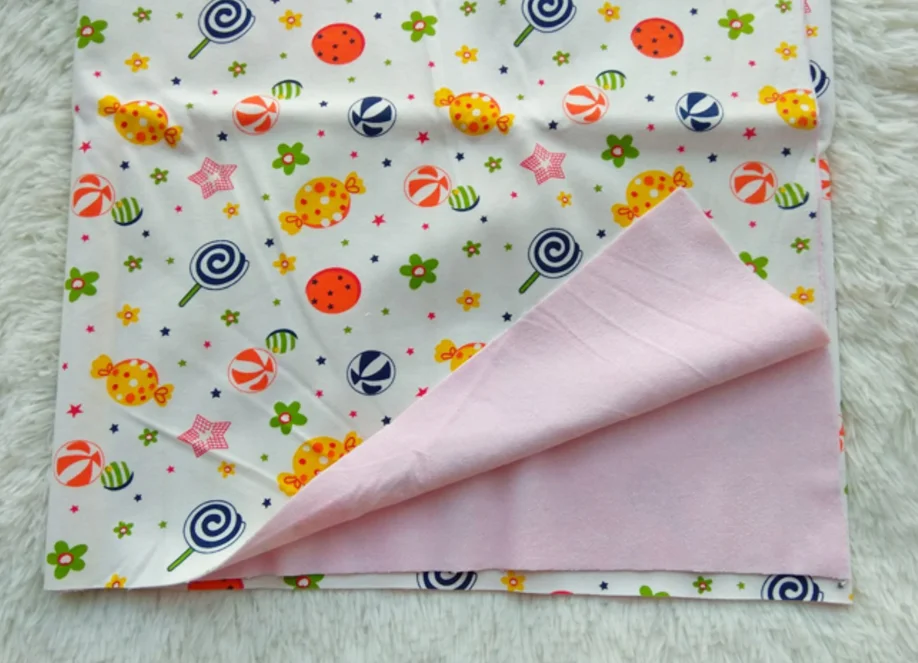 Digital print baby diaper waterproof breathable fabric knitted PUL fabric baby nappy