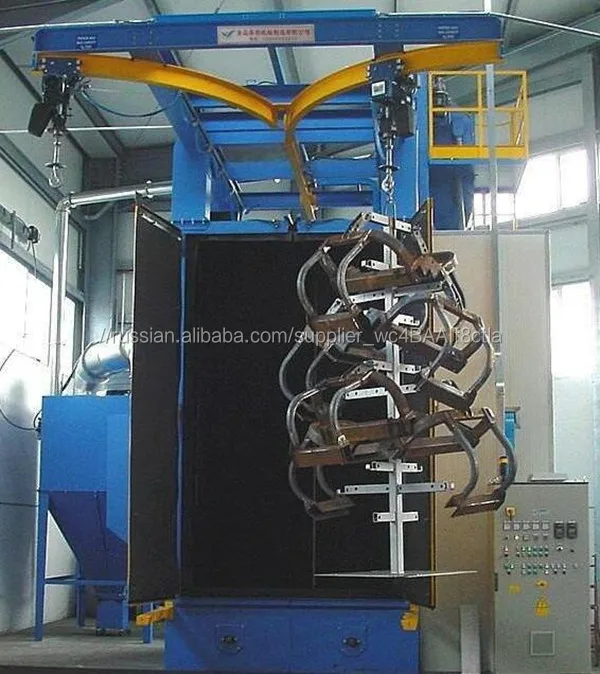 Двойной крюк дробеструйные машины