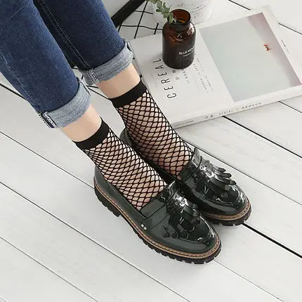 Fashion Fishnet Ankle Socks With Pearls, Wholesale Sexy Women Fishnet Nylon Socks