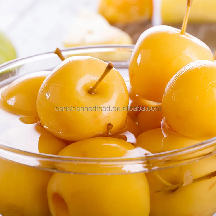 Zhenxin Delicious Health Canned Cherry Apples in Light Syrup Baby Apple