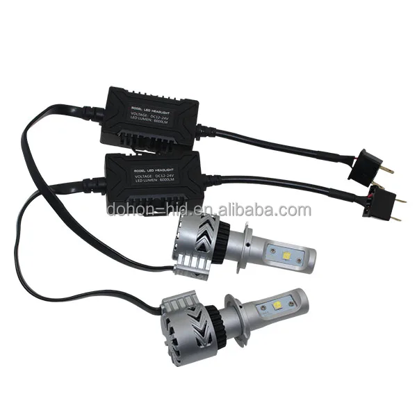 DH-G8 High lumen прокат Светодиодных фар 6000LM 68 Вт светодиодные противотуманные лампы H1 H3 H4 H7 H8 H9 H11 H13 5052