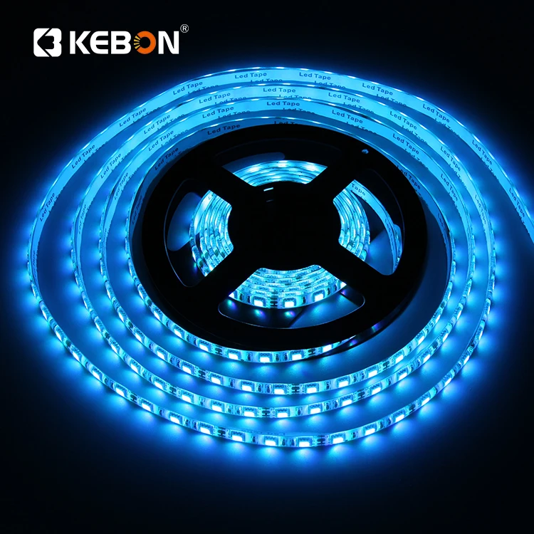 High lumen digital addressable portable waterproof 60led/m RGB 12 24 v 5050 led strip light