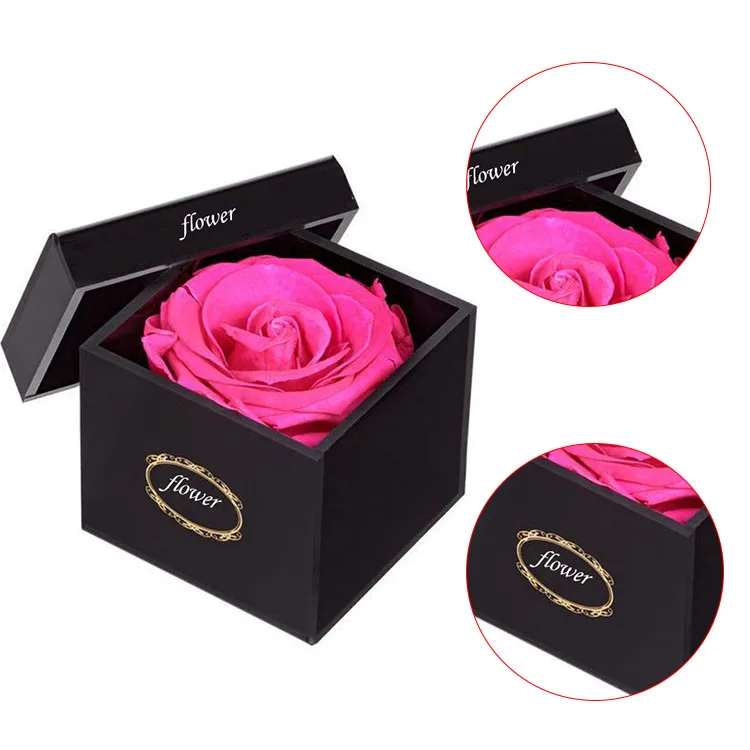 Luxury packing flower box paper gift box for flower packaging