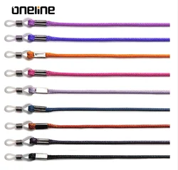 Оптовая продажа с фабрики, веревка для очков из искусственной кожи, модная веревка для очков любого цвета на заказ