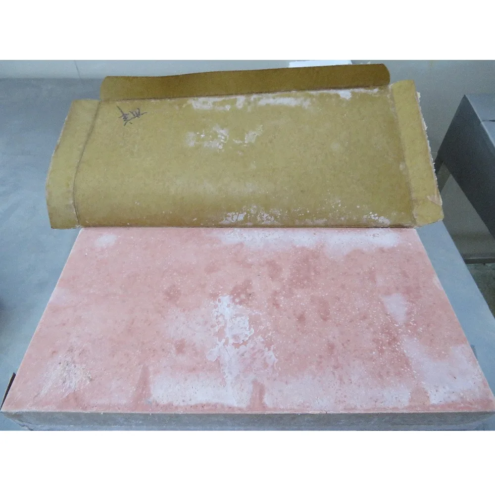 Frozen salmon mud block