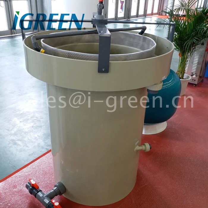 Complete aquaculture system from fish egg hatchery to big fish harvest