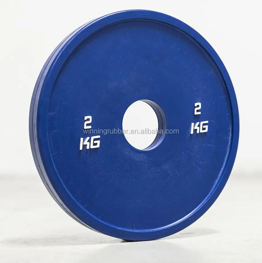 Factory Supply RUBBER Fractional Bumper Weight plate For Cross fitness and Gym