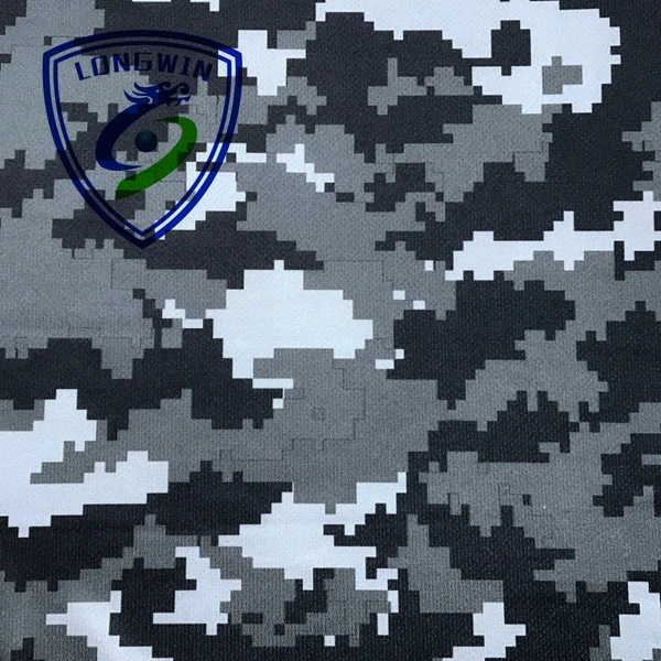 Digital Military Marine Urban camoflouge printted pattern polyester micro mesh fabric for fashion camo sports outdoorwear suit