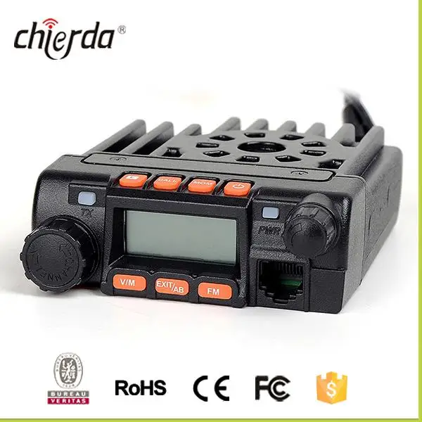 Автомобиль 136-174/400-480 МГц Dual Band VHF/UHF Мобильного Приемопередатчик автомобиля Портативной Рации 50 км