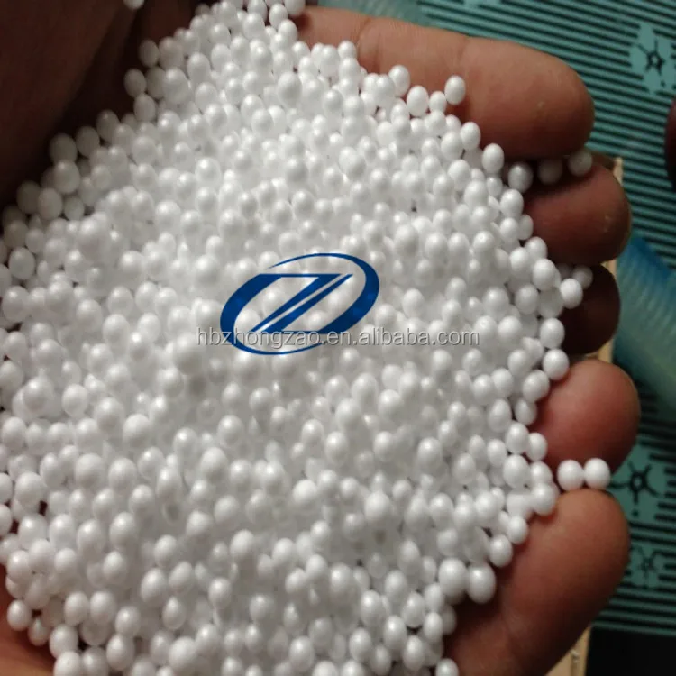 Cheap transparent Crystalline EPS Polystyrene Beads / Pre-expanded EPS Expandable Polystyrene granules Flame retardant Grade manufacturer