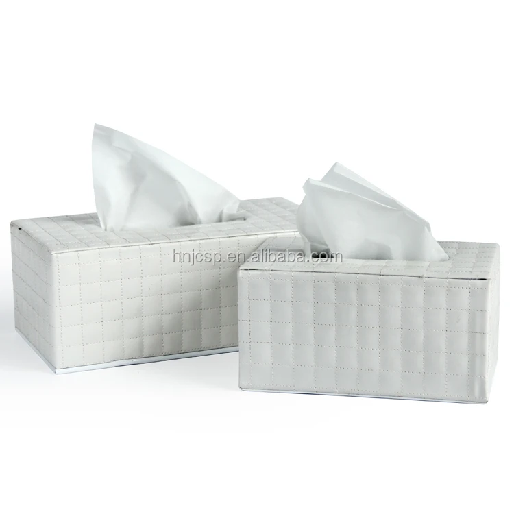 Colorful faux leather box facial tissue, mini tissue box, tissue paper box design