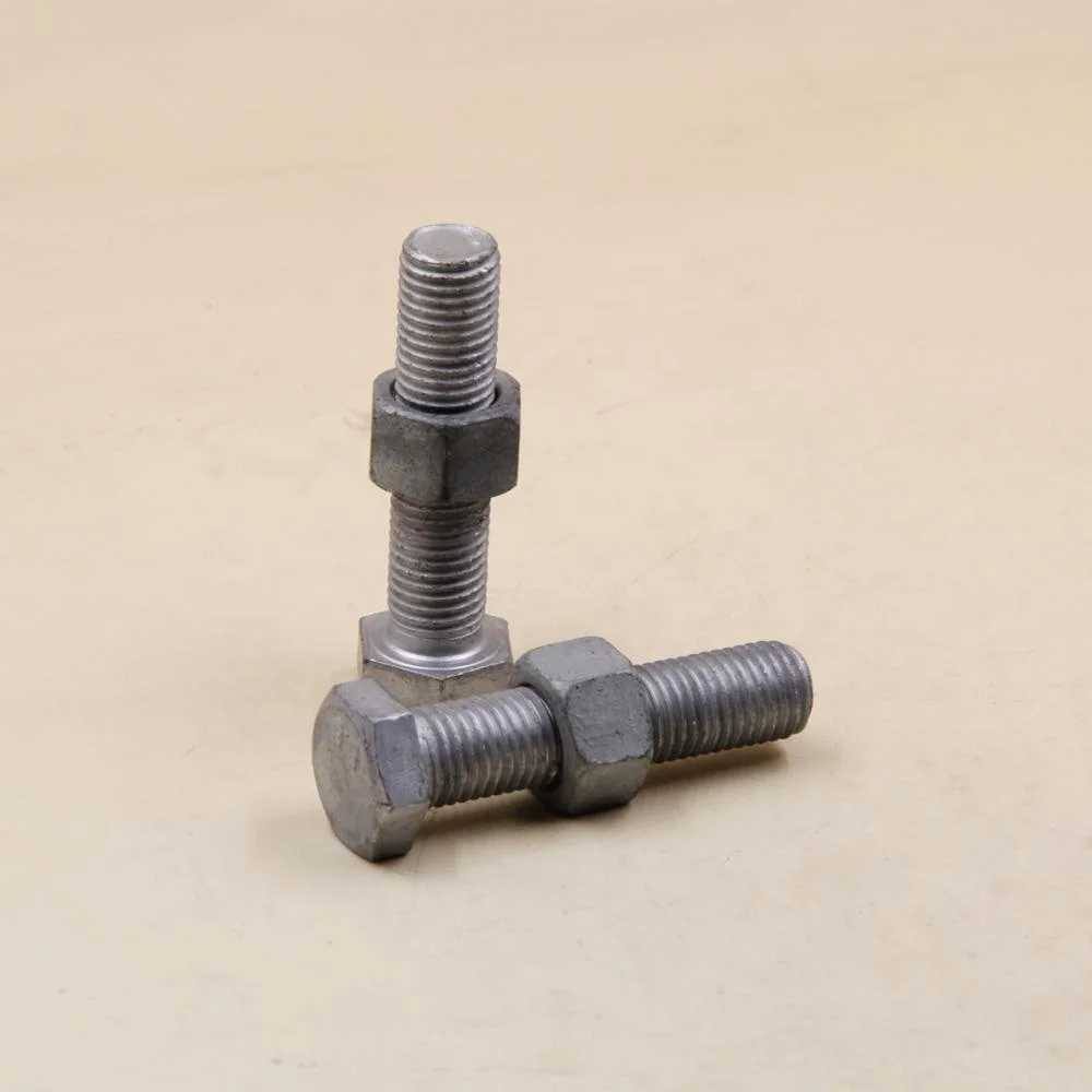 
Grade 8.8 HDG hex bolt M6~ M52 