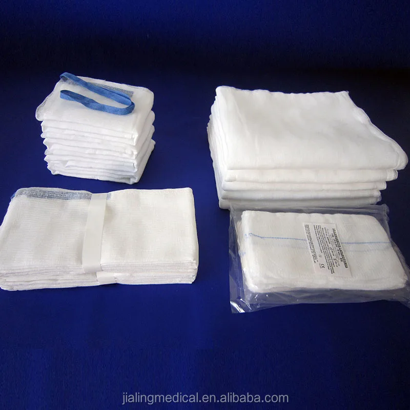 
Medical Absorbent Non-sterile Gauze Lap Pad Sponge 