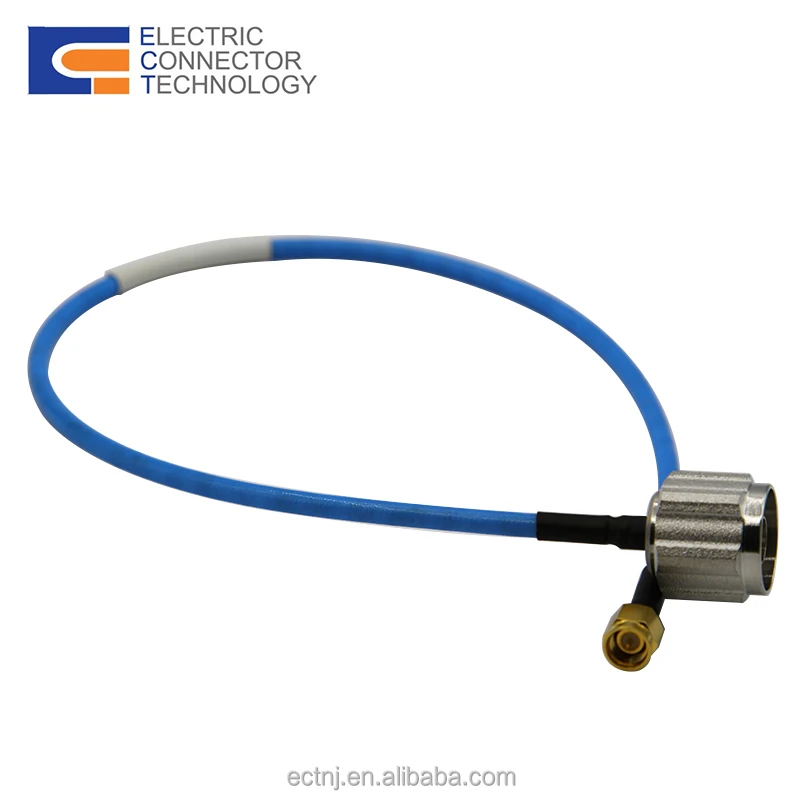 N мужчины к SMA мужской синий антенна прямой разъем с. 141 кабель