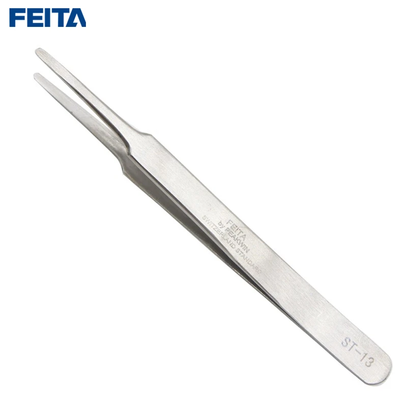 Professional Tweezers ST Series for Electronic Components Repair/ Eyebrow Eyelash Extension