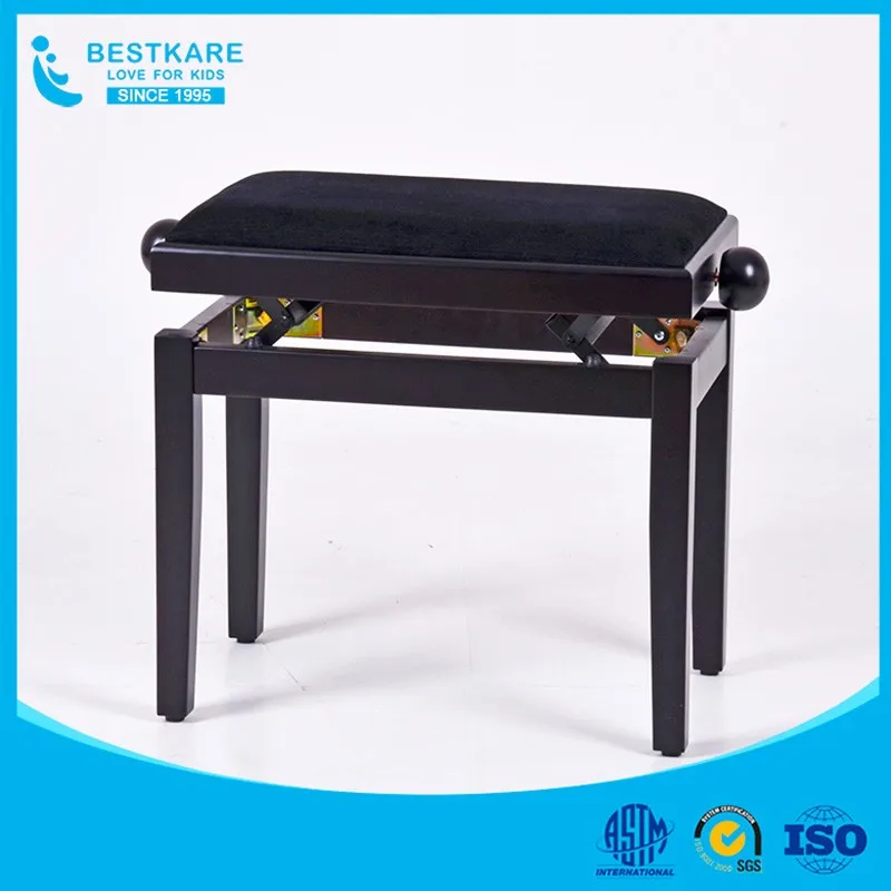 
hotsale adjustable Wooden piano bench wholesale 