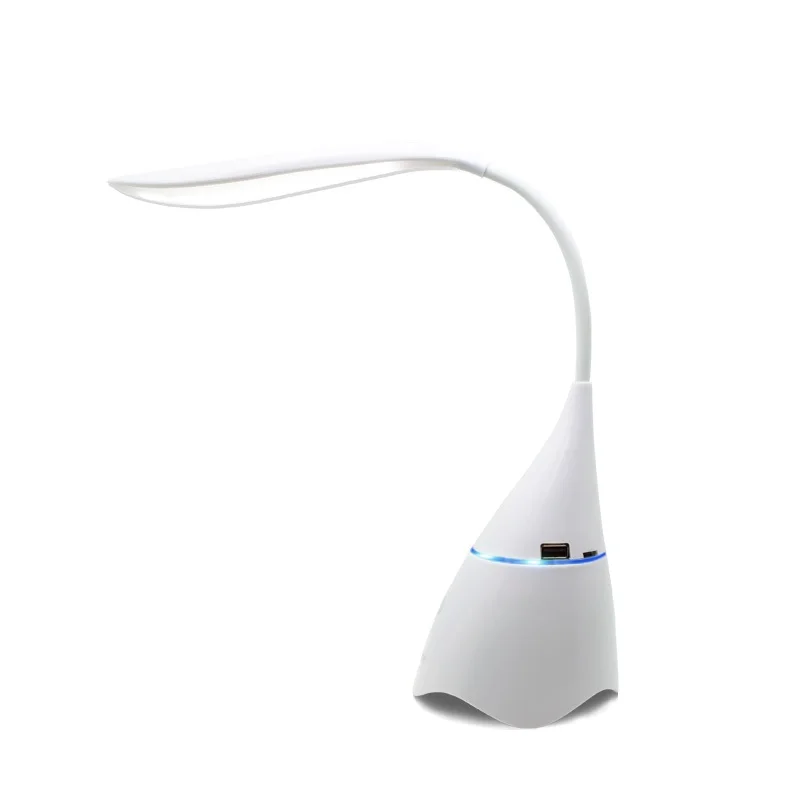 Multifunctional Dimmable Blue tooth Speaker Led Desk Lamp With USB Charging Port