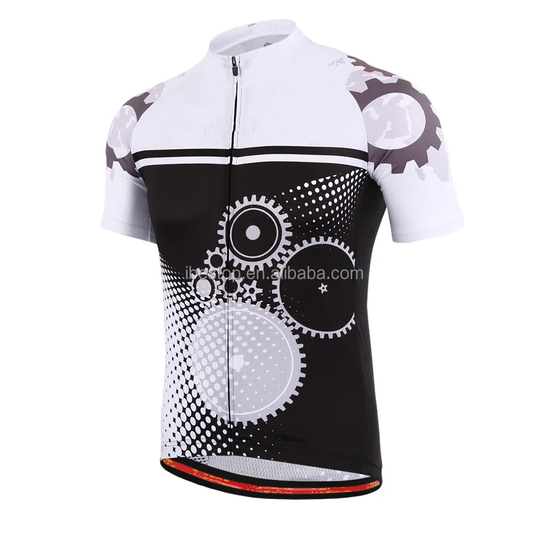anti UV pro team cycling club wear MTB bike short sleeve Cycling Jersey from China bicycle clothing manufacturer
