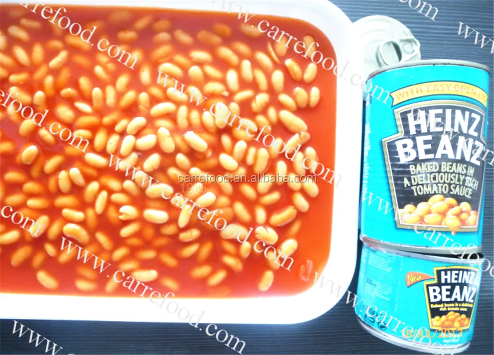 
Baked beans in tomato sauce 