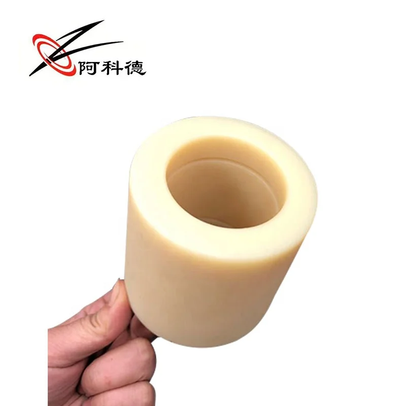 plastic sliding cylindrical bushs  pipe screw bush plastic sleeve bushing pa66 plastic tube bushing shaft sleeve