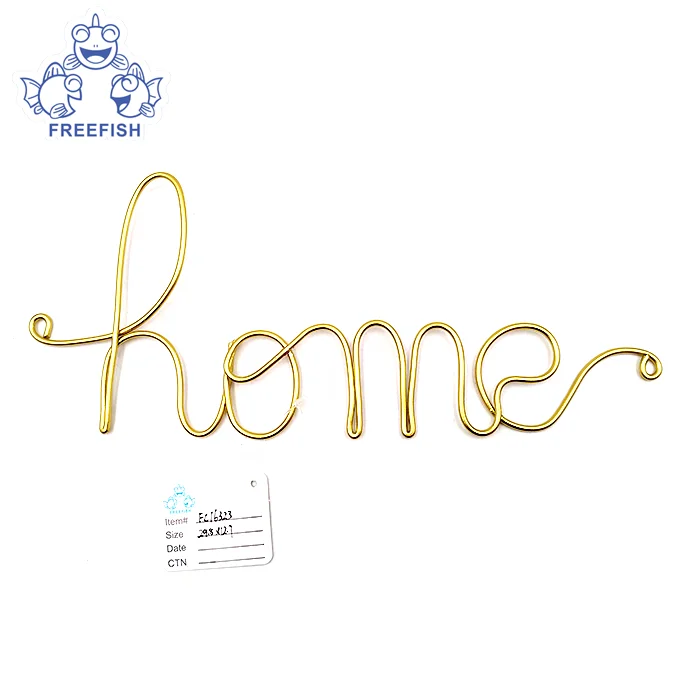 Домашний металлический настенный знак «дом»-3D декор для домашнего интерьера-Идеальный Современный фермерский стиль