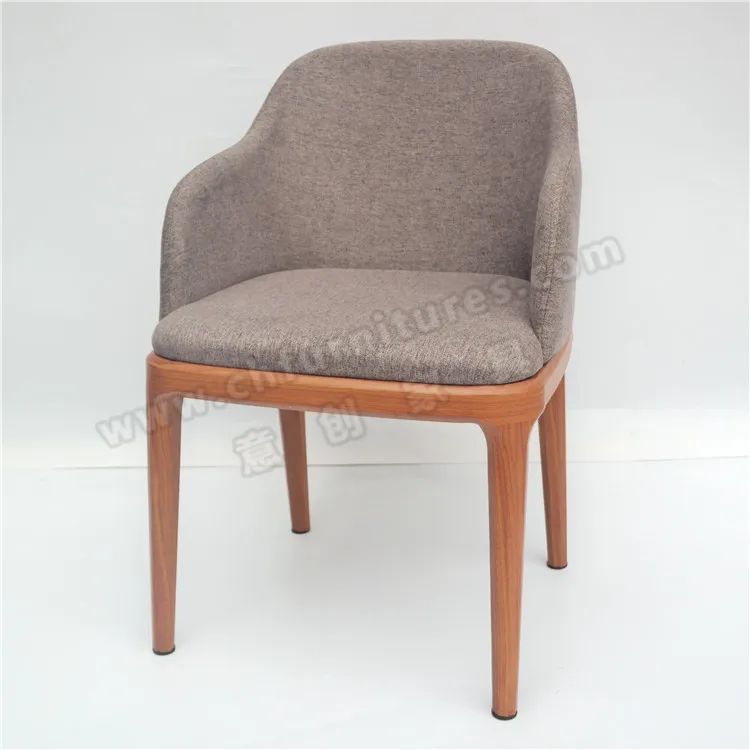 Highly Scratch  resistant wood finish chair restaurant cafe dining chair