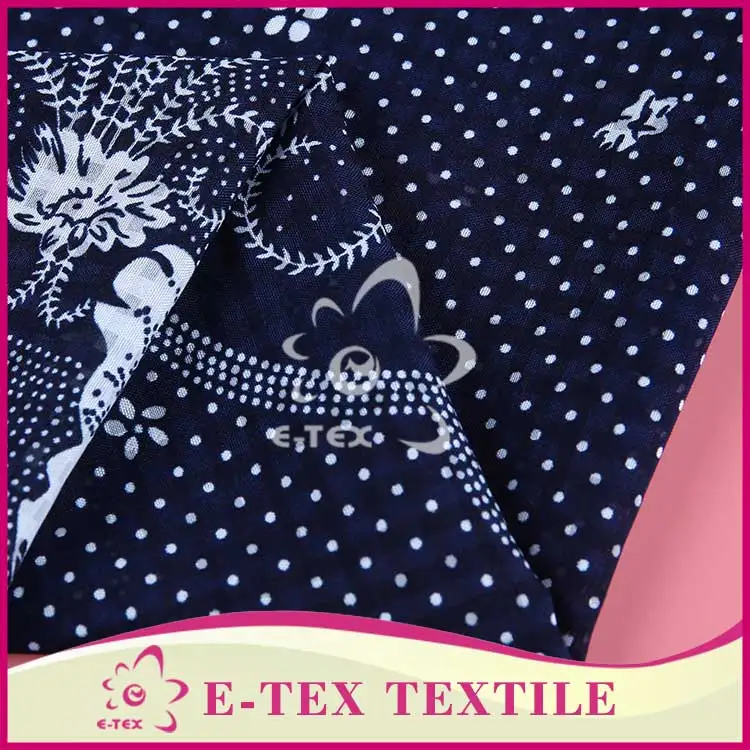 Ткани поставщиком Горячей продаваемого Мода Полиэстер печатных шелк шифон платье ткань