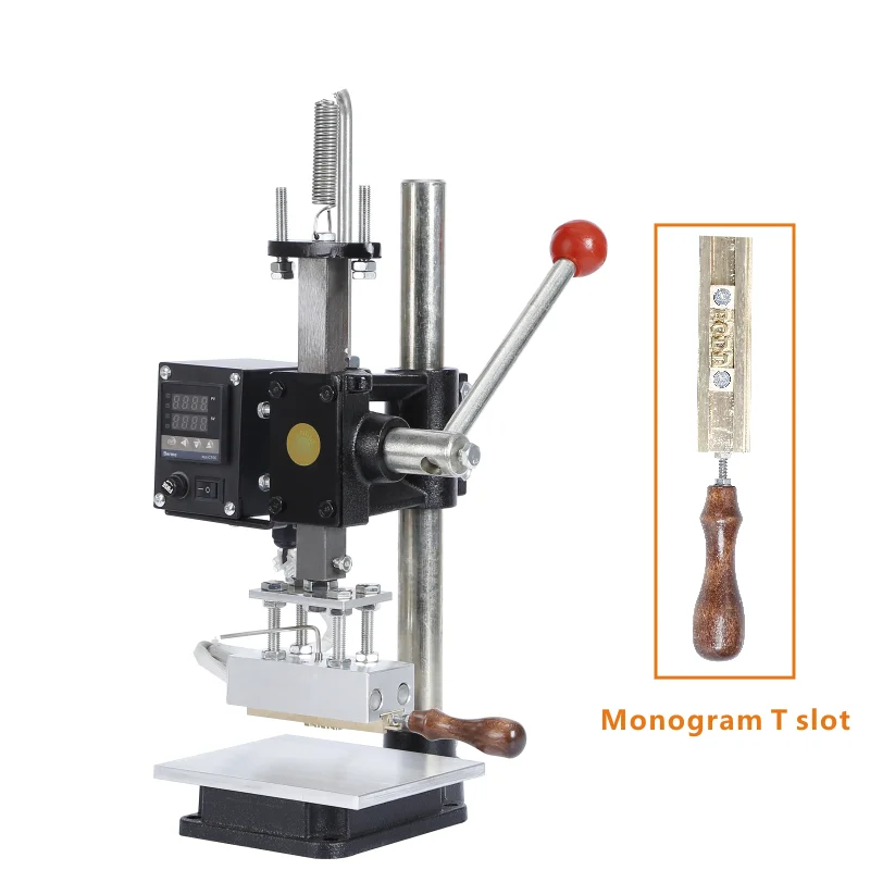 
heat press embossing machine for leather 