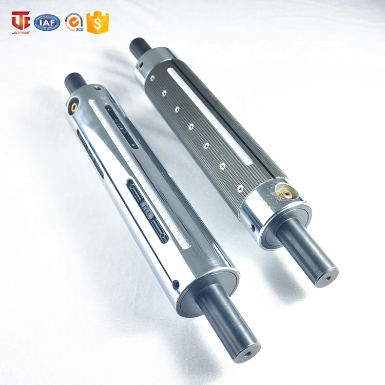 Customized Inflated air expanding shafts for printing machine parts
